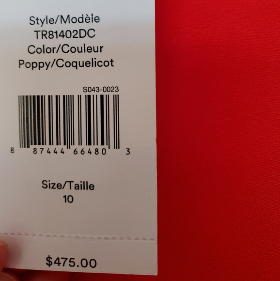 Derek Lam 10 Crosby red midi skirt size 10 NWT - Picture 4 of 6